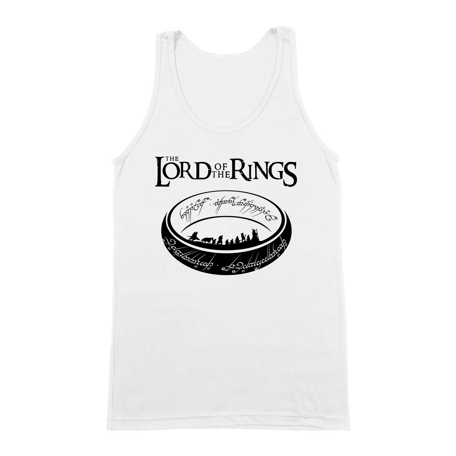 the lord of the rings gyűrűk ura Fehér Férfi Trikó