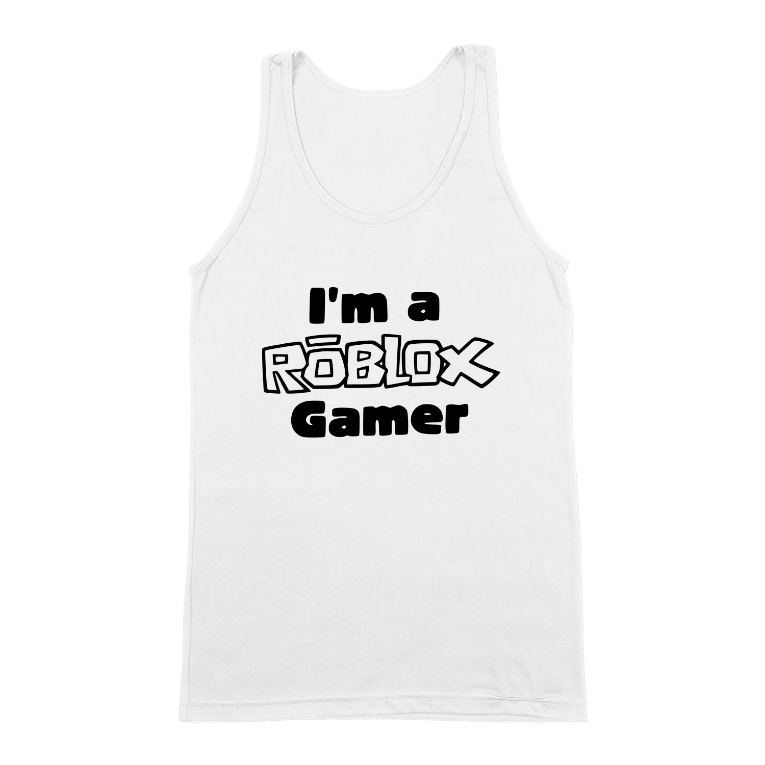 roblox gamer Fehér Férfi Trikó