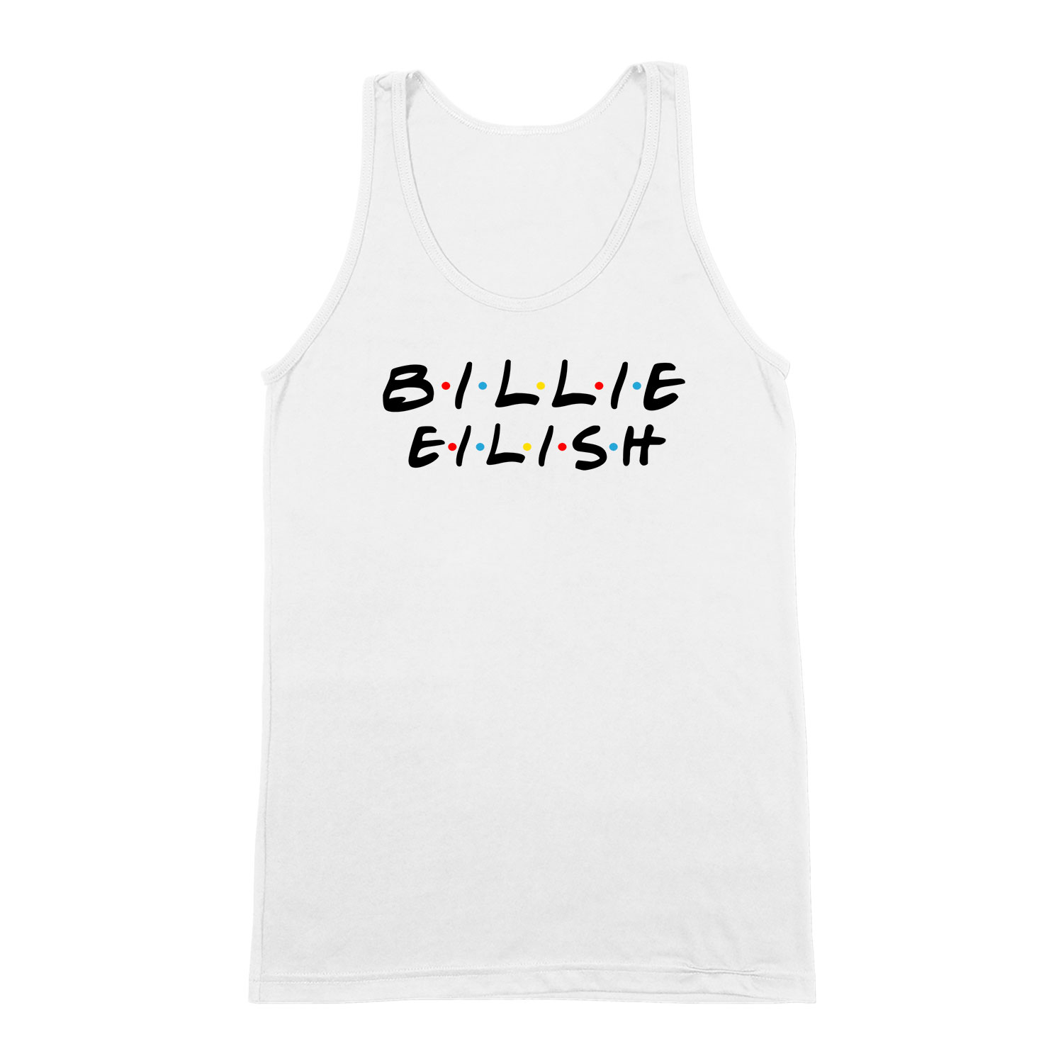 billie eilish Fehér Férfi Trikó