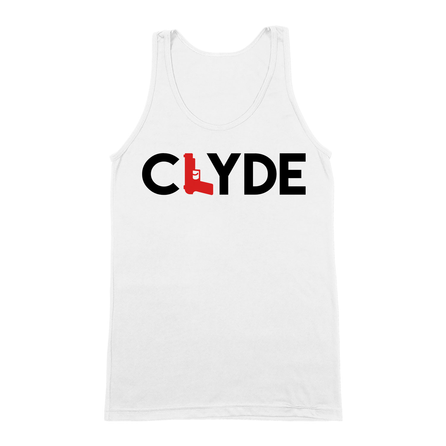 Bonnie és Clyde Fehér Férfi Trikó