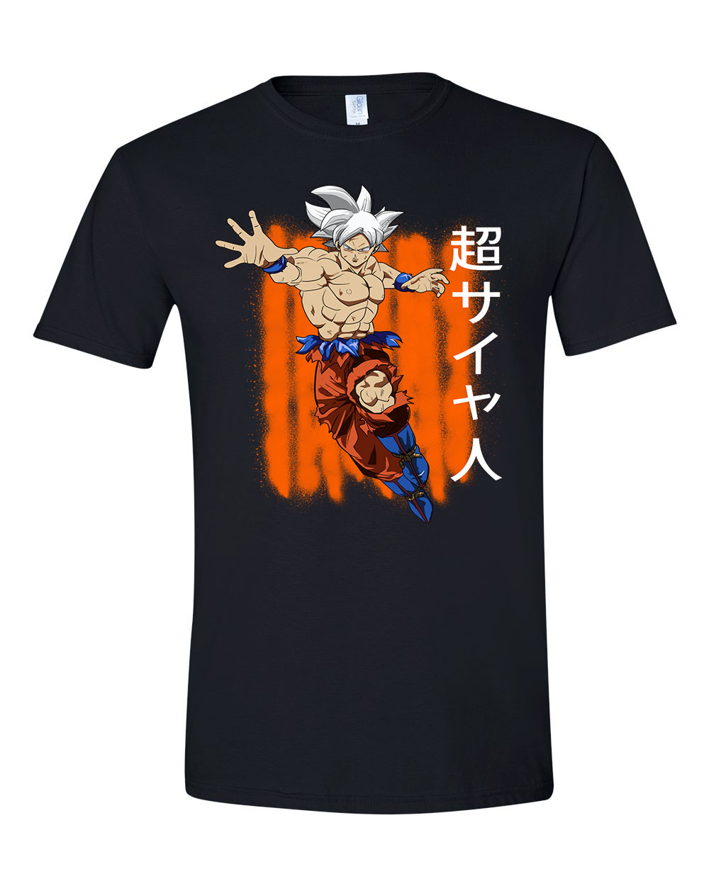 dragon ball son goku Fekete Férfi Póló