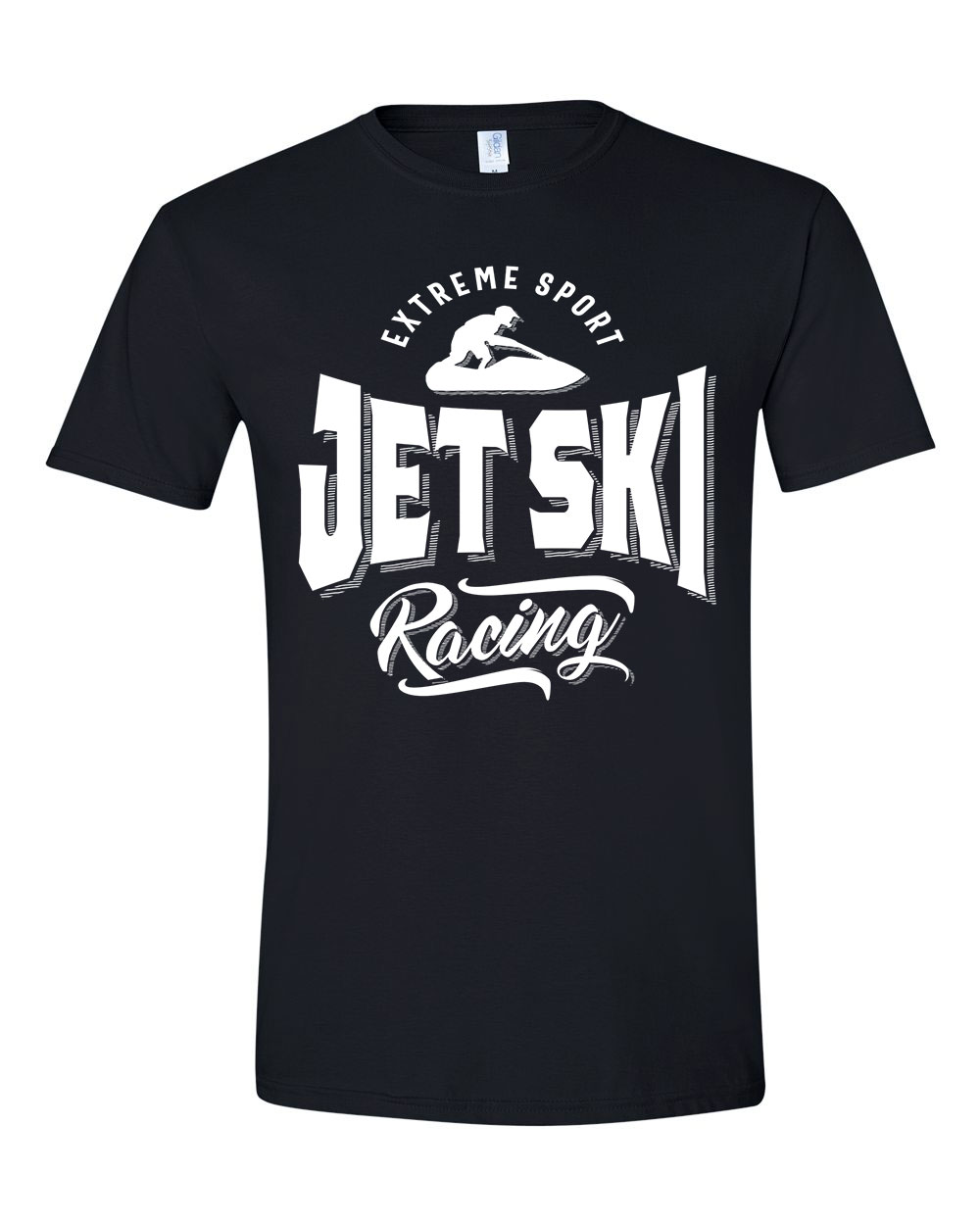 jet ski Fekete Férfi Póló