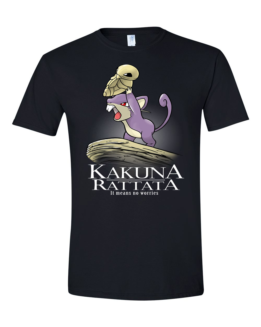 kakuna rattata pokemon  Fekete Férfi Póló