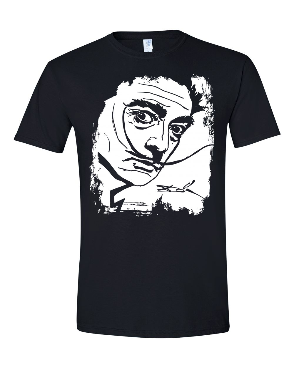 salvador dali Fekete Férfi Póló