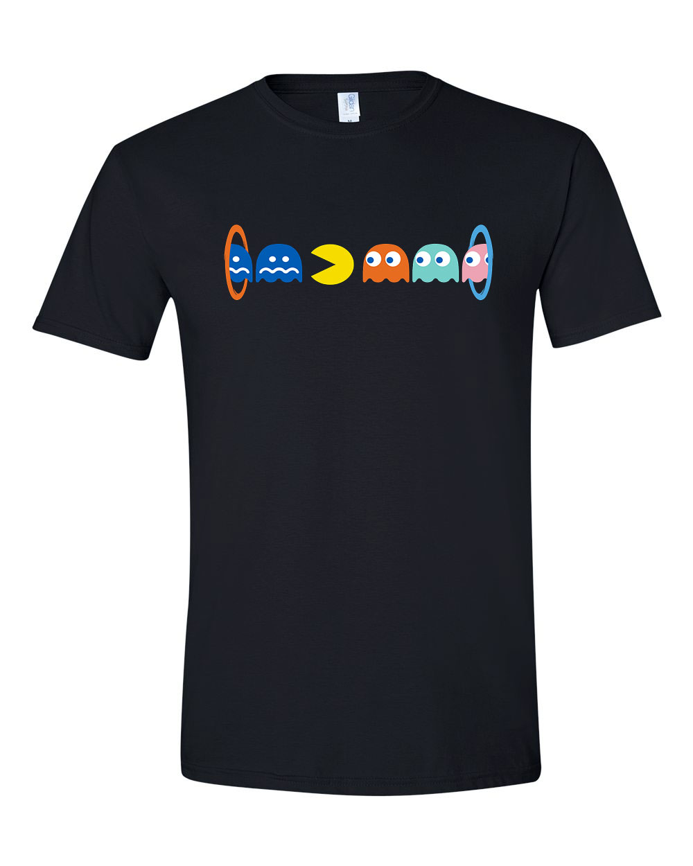 pac man pacman Fekete Férfi Póló