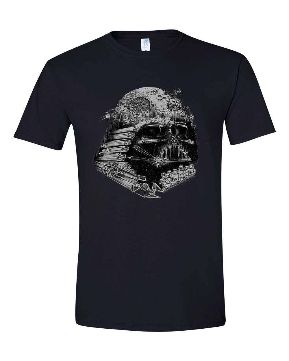 star wars darth vader Fekete Férfi Póló