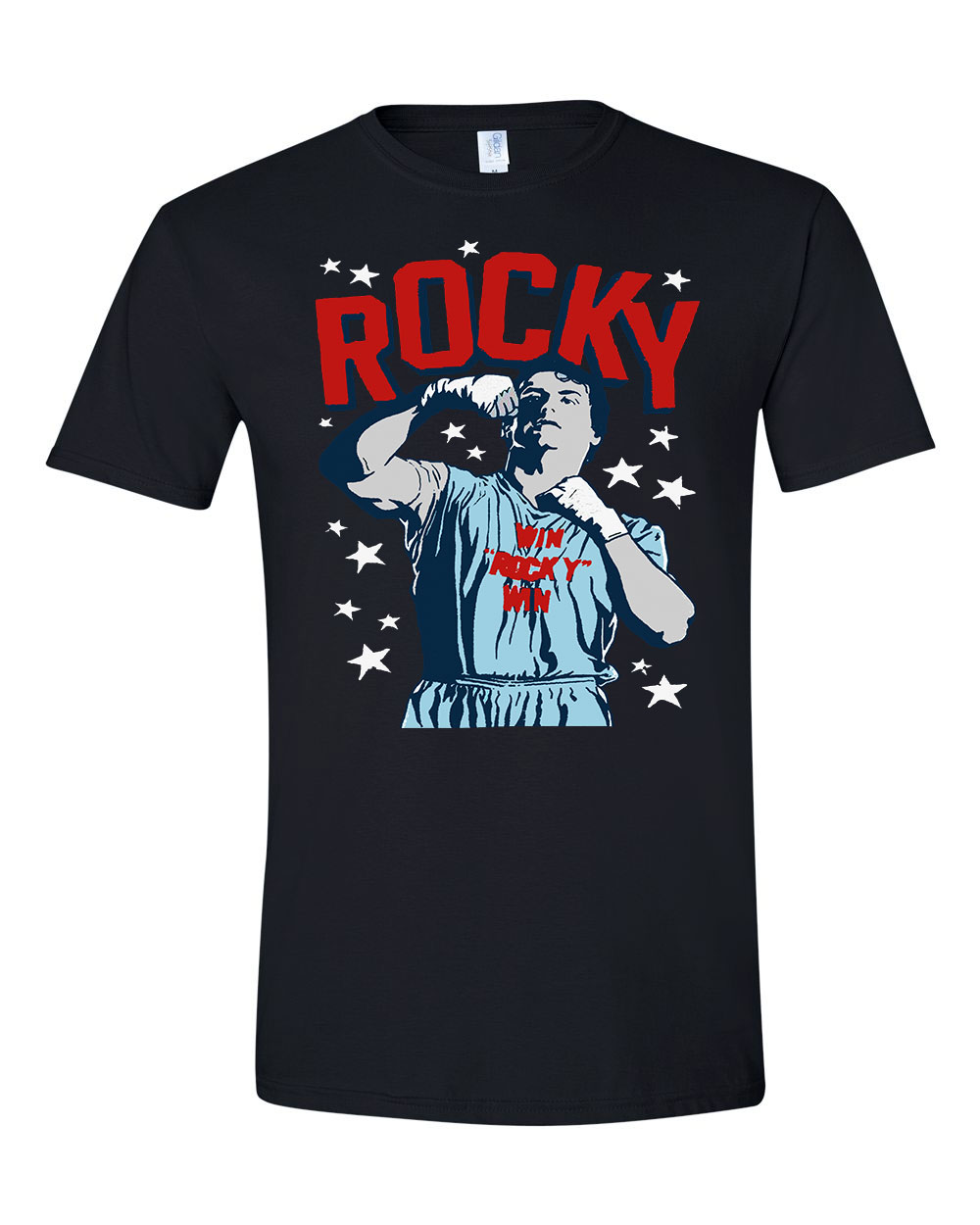rocky Fekete Férfi Póló