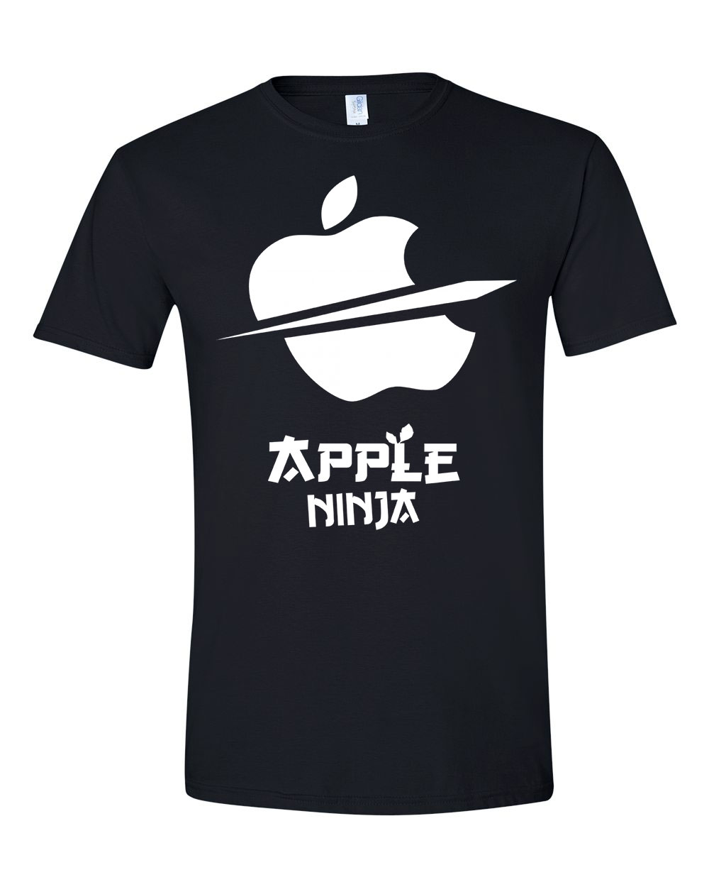 apple ninja Fekete Férfi Póló