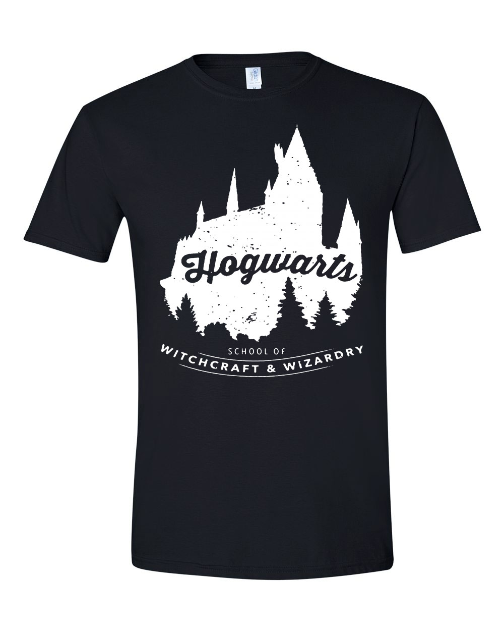 harry potter roxfort hogwarts Fekete Férfi Póló