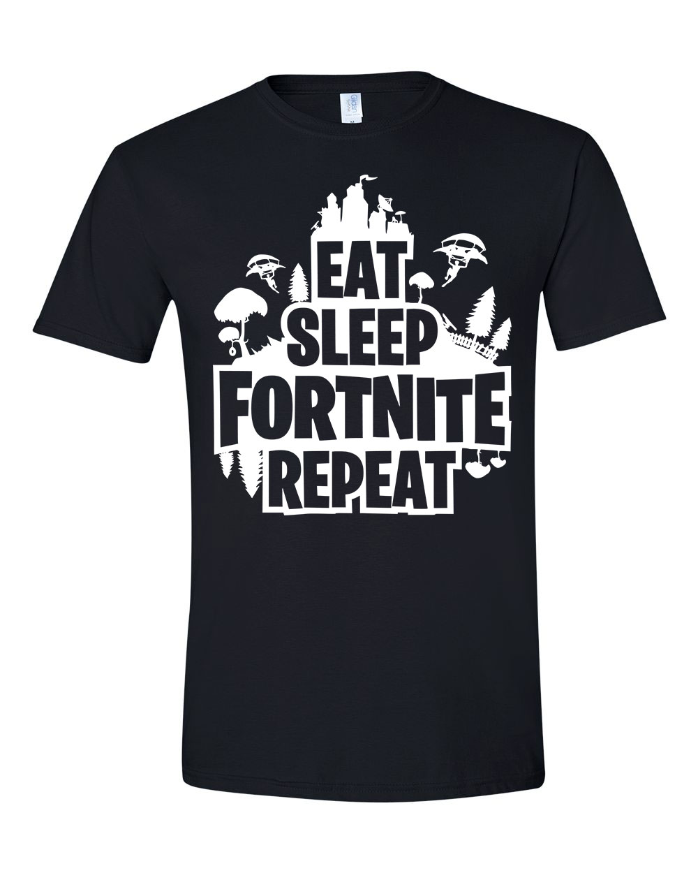 fortnite battle royale Fekete Férfi Póló