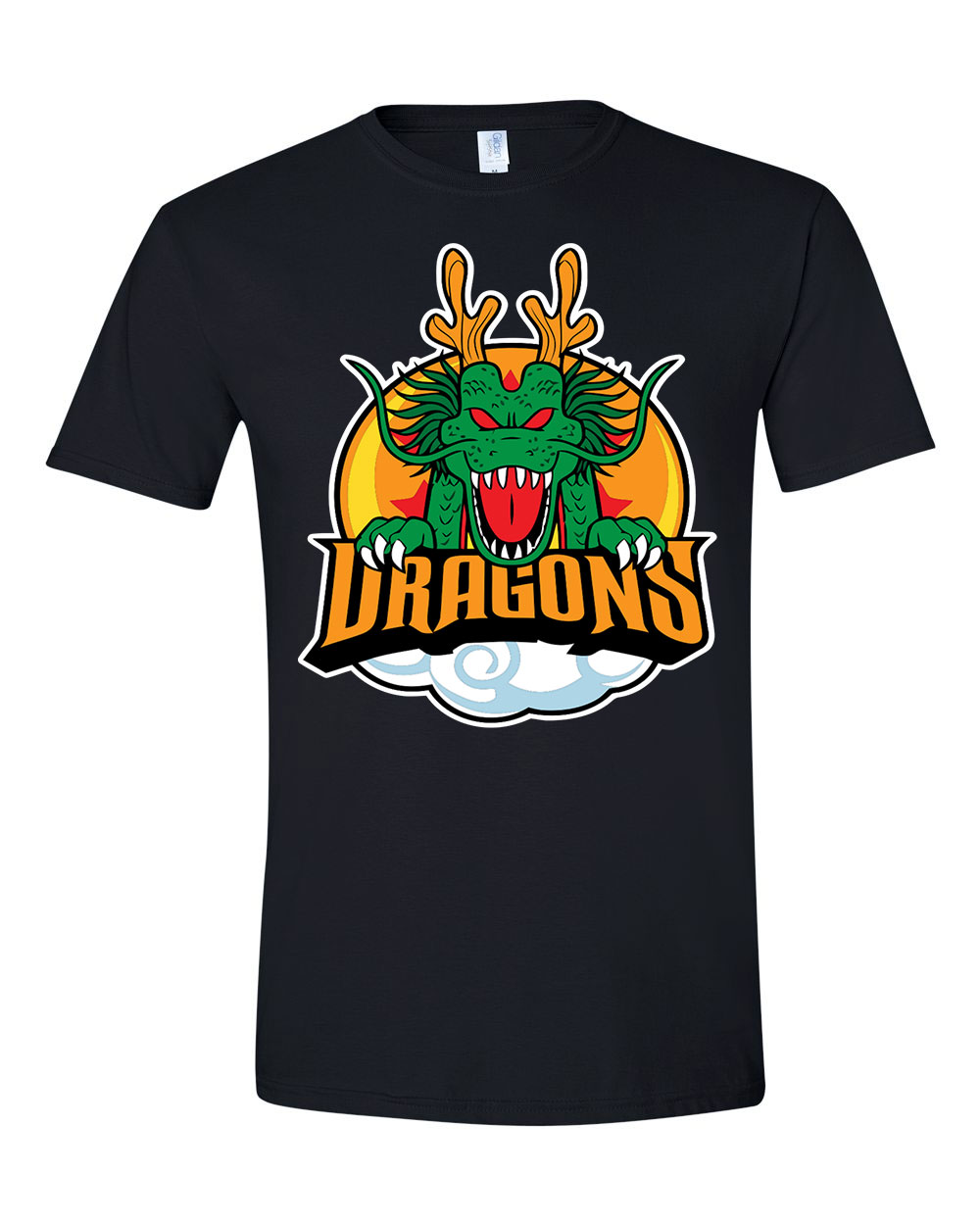 Dragons dragon ball shenlong Fekete Férfi Póló