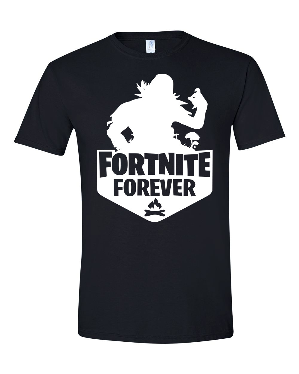 fortnite forever Fekete Férfi Póló