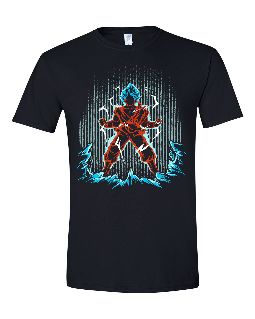 son goku dragon ball Fekete Férfi Póló