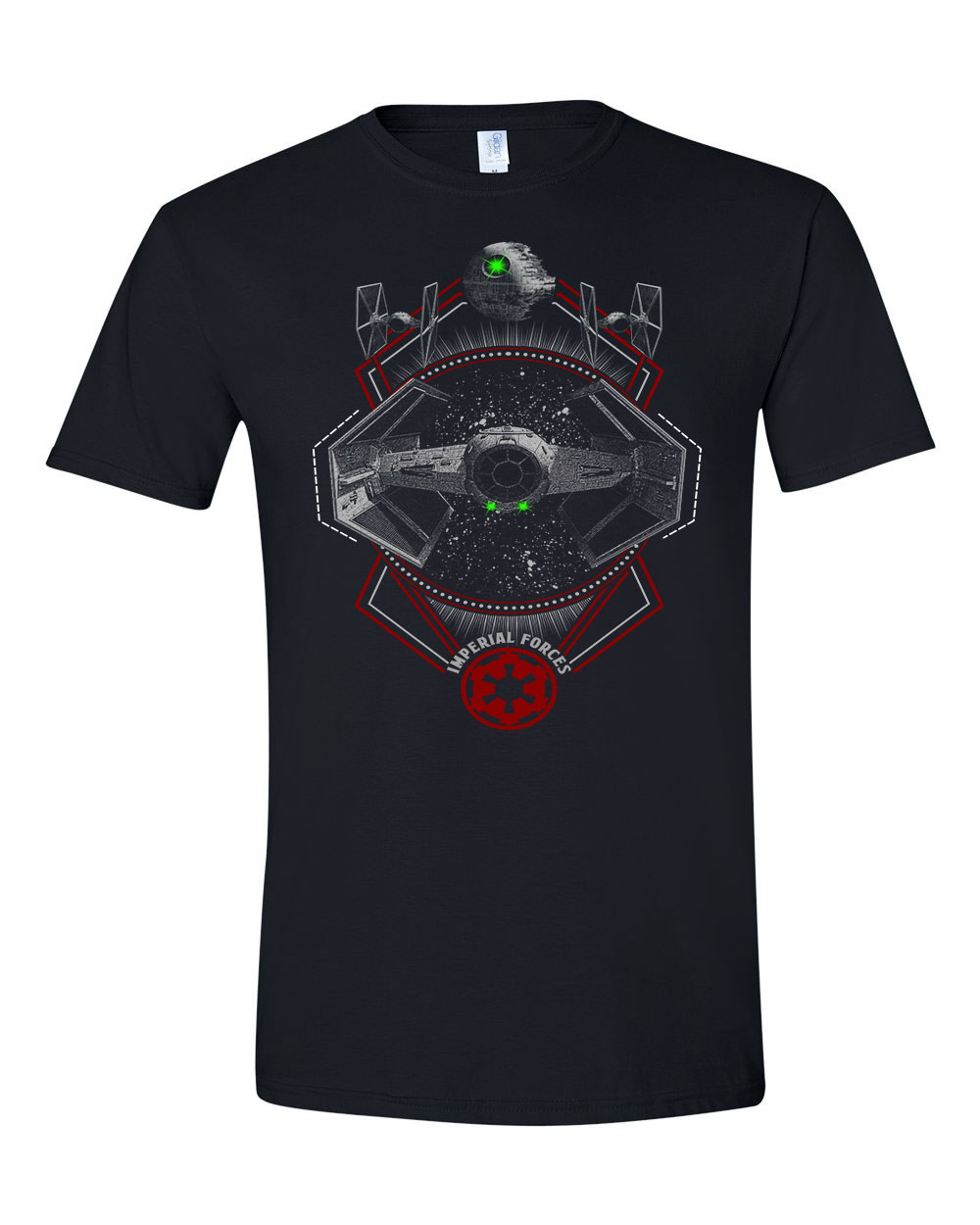 star wars tie fighter Fekete Férfi Póló