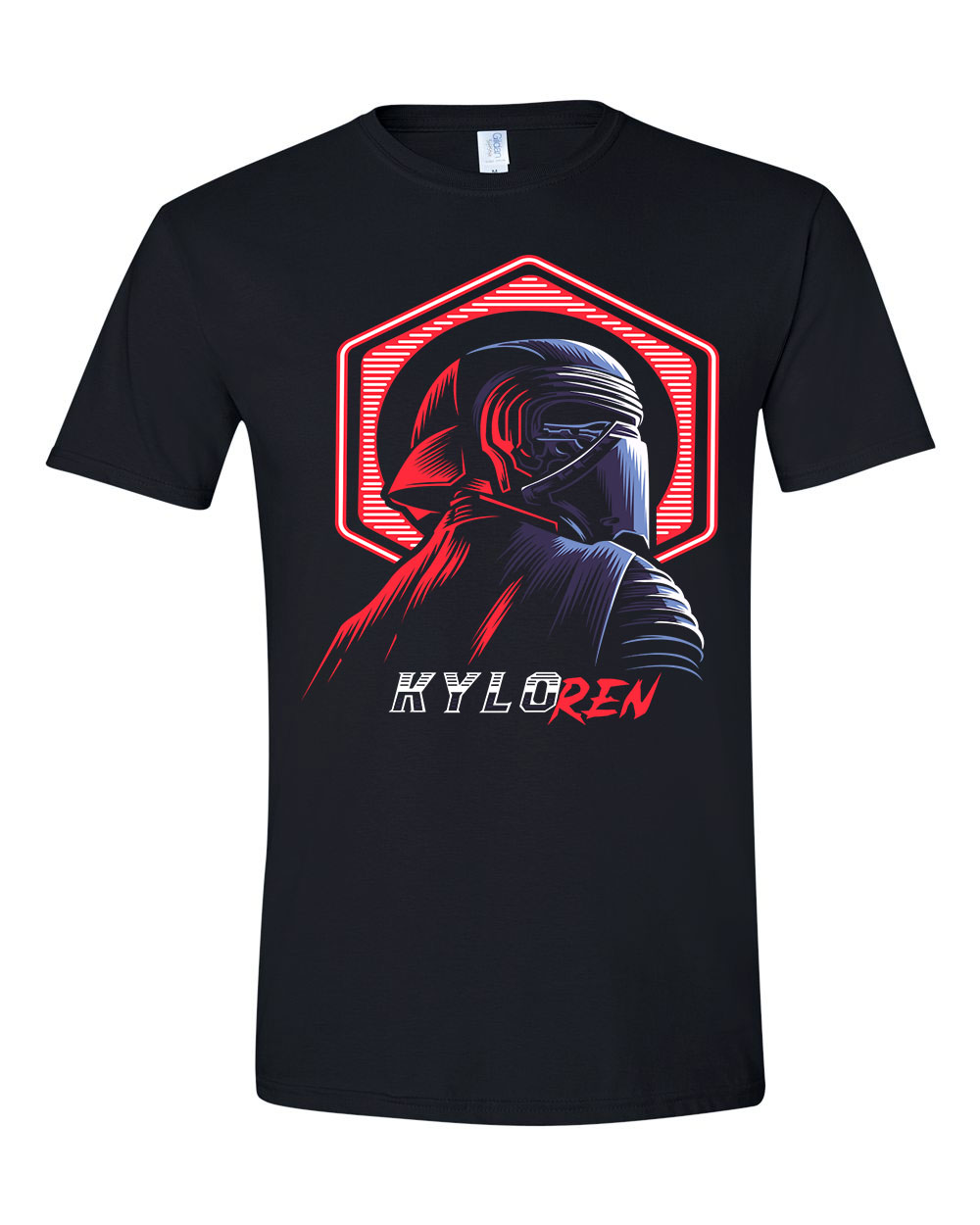kylo ren star wars Fekete Férfi Póló
