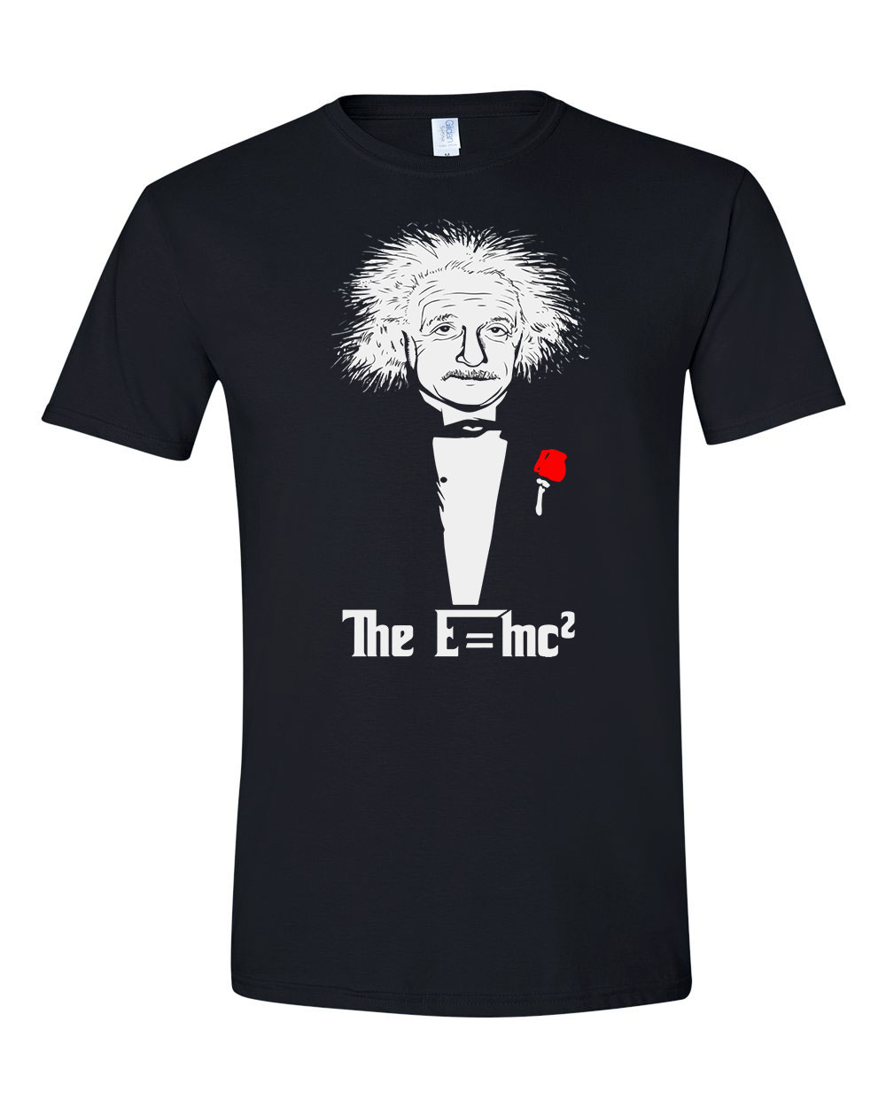 albert einstein Fekete Férfi Póló