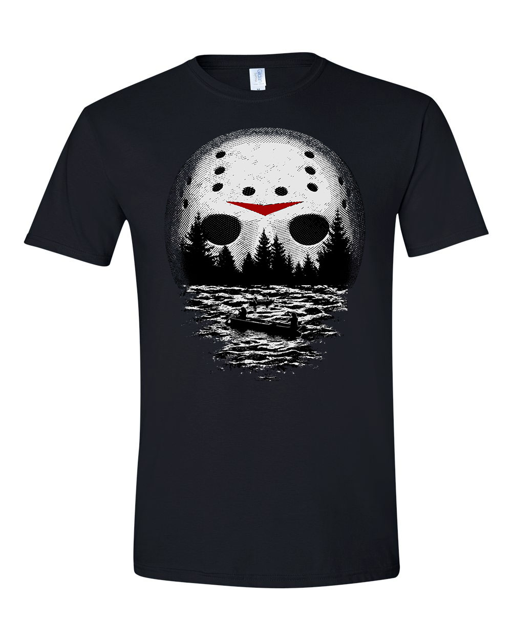 péntek 13 friday 13 jason horror Fekete Férfi Póló