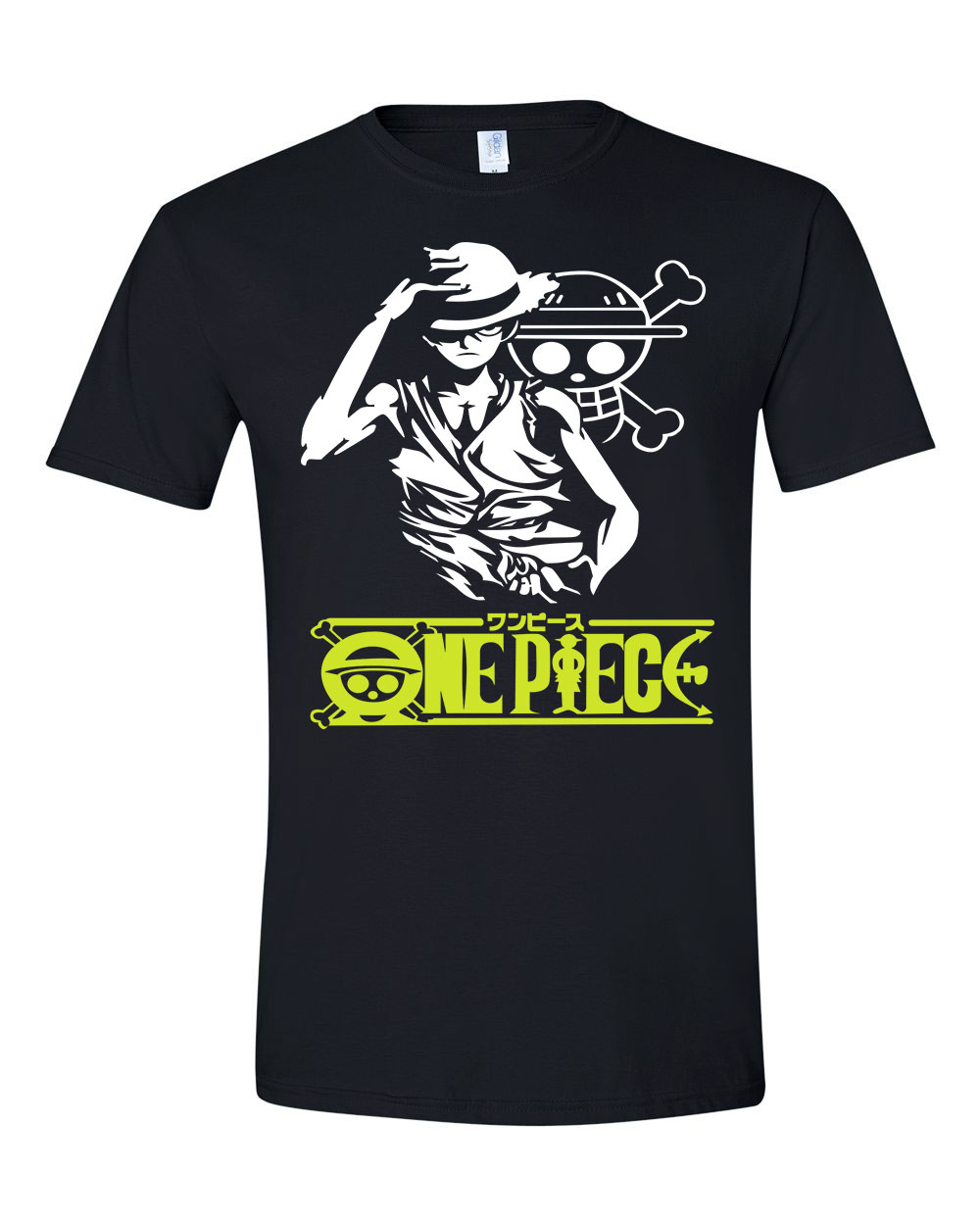 one piece Fekete Férfi Póló