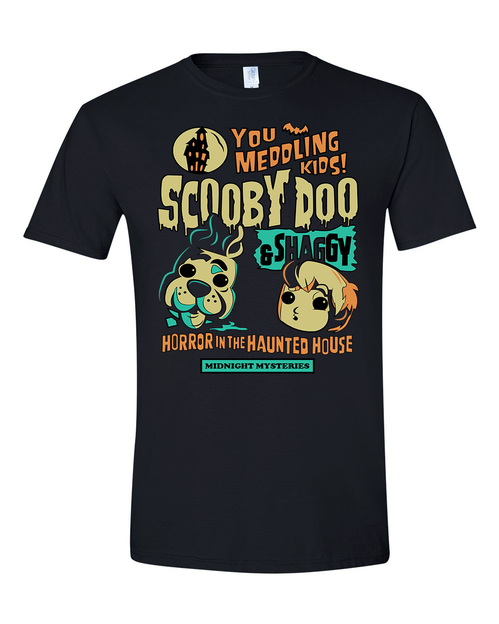 Scooby Doo Fekete Férfi Póló