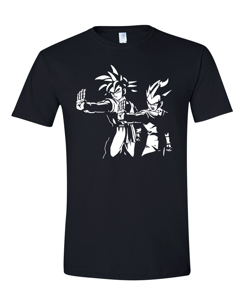 Dragon Ball Pulp Fiction Son Goku Fekete Férfi Póló