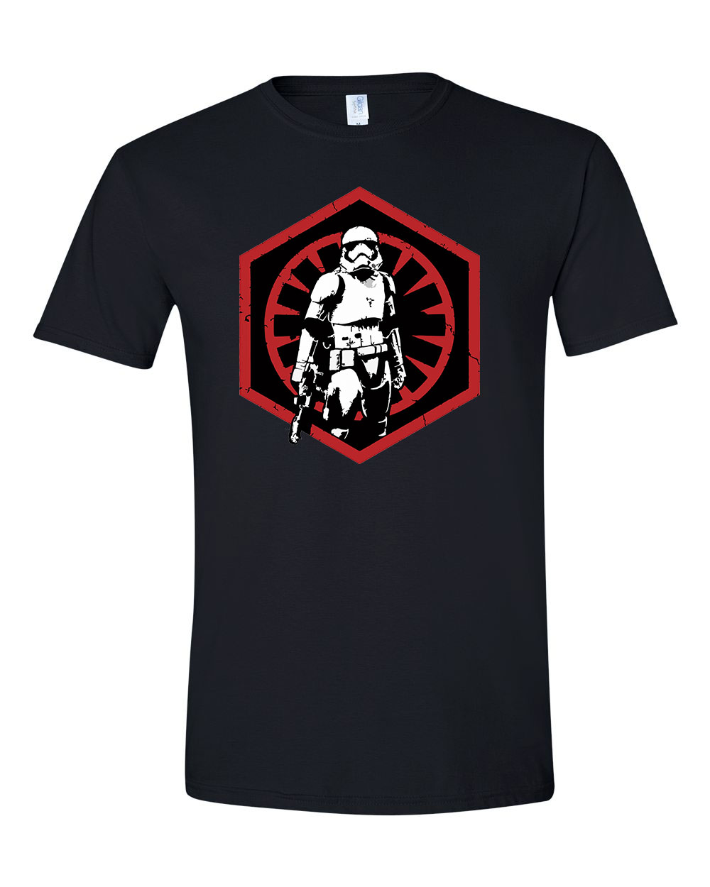 Star Wars Strom Trooper Fekete Férfi Póló