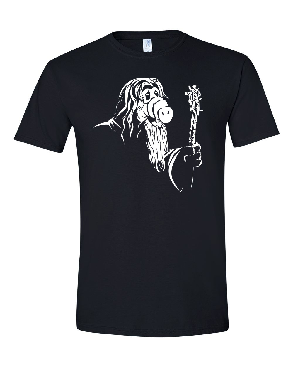 gandalf alf Fekete Férfi Póló