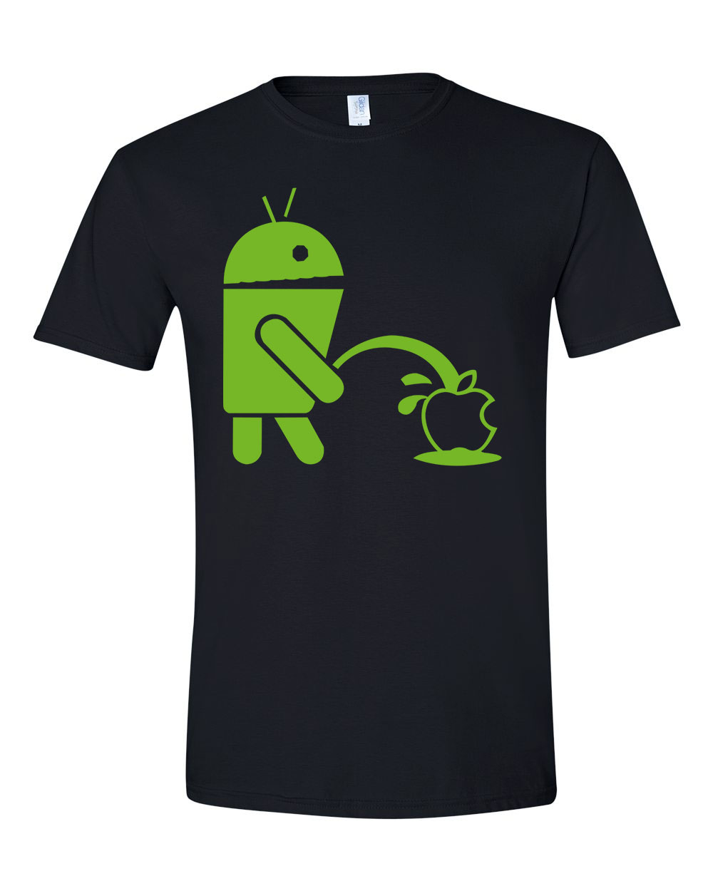 android humor Fekete Férfi Póló