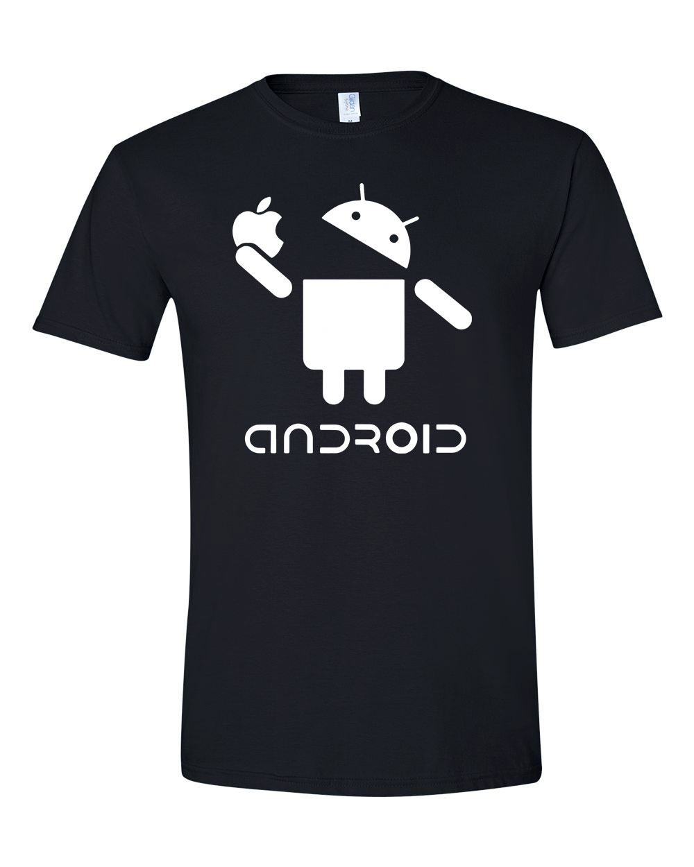 android humor Fekete Férfi Póló