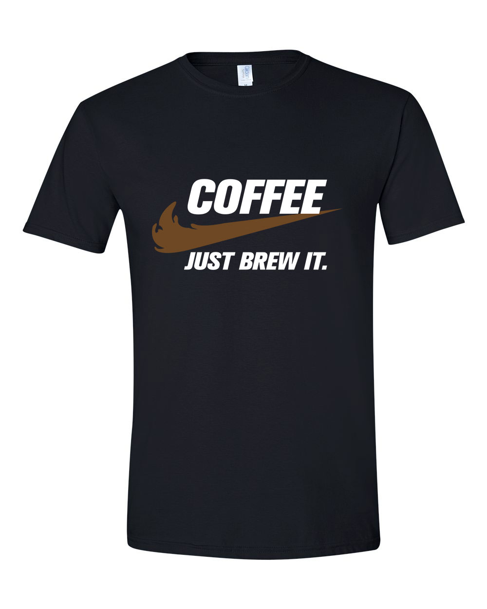kávé coffee  Fekete Férfi Póló