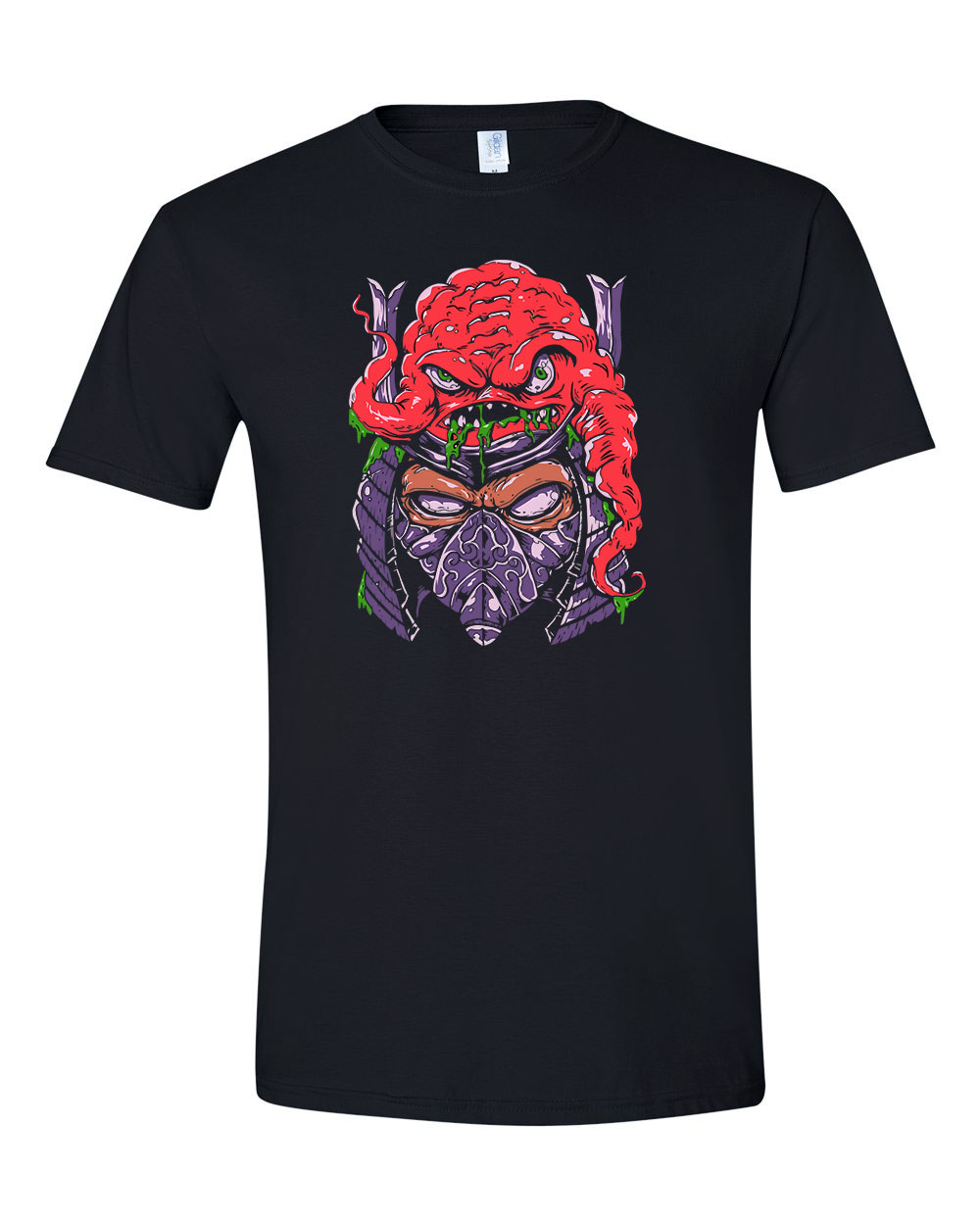 tini ninja teknőcök zúzó shredder Fekete Férfi Póló