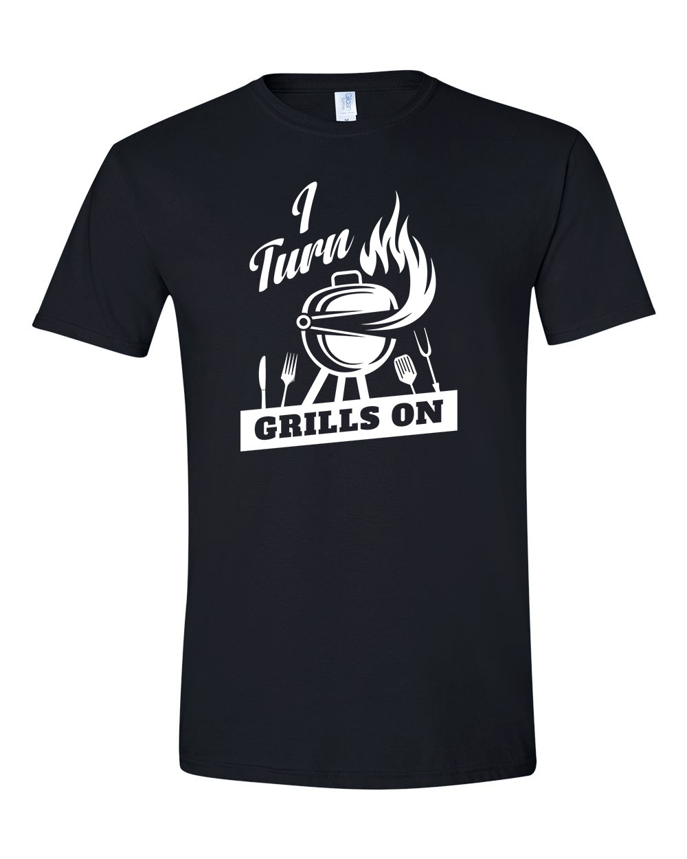grillezés grill Fekete Férfi Póló