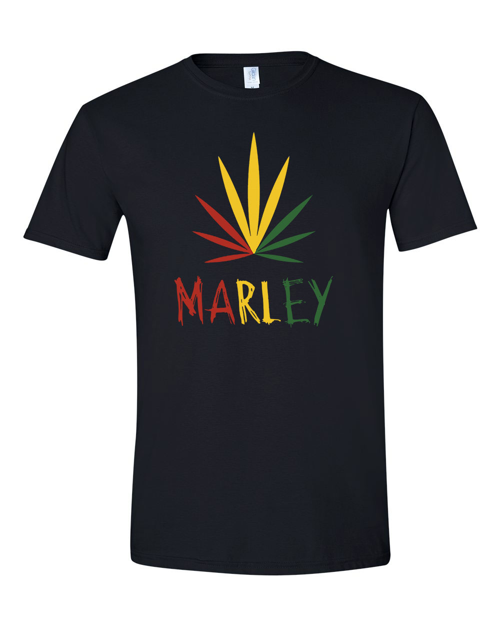 bob marley kanabisz cannabis Fekete Férfi Póló