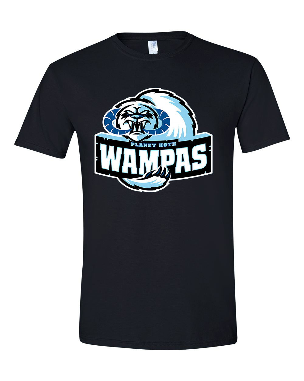 wampas star wars wampa Fekete Férfi Póló
