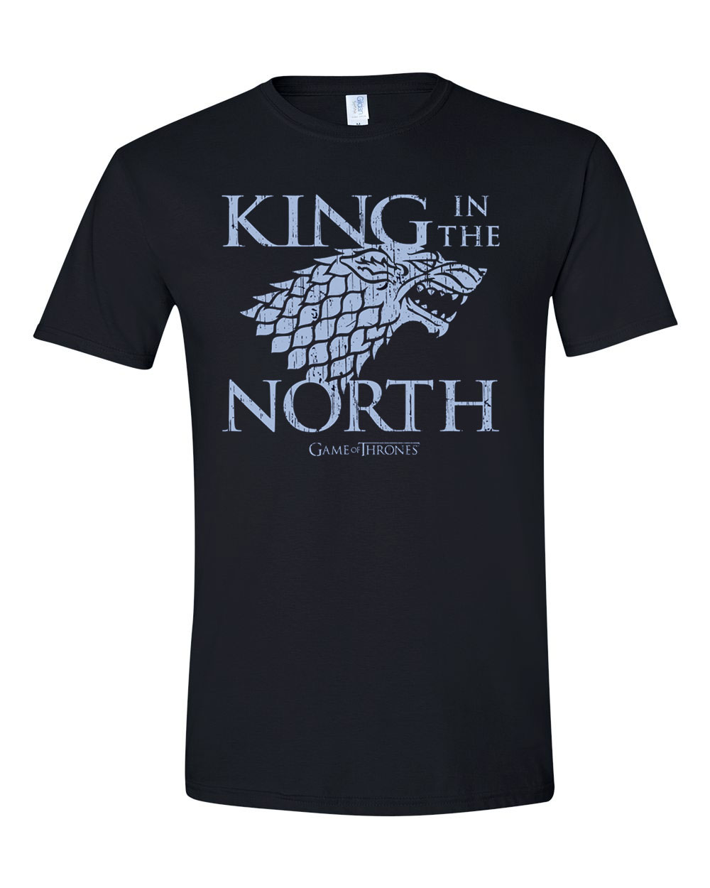 trónok harca game of thrones house stark Fekete Férfi Póló