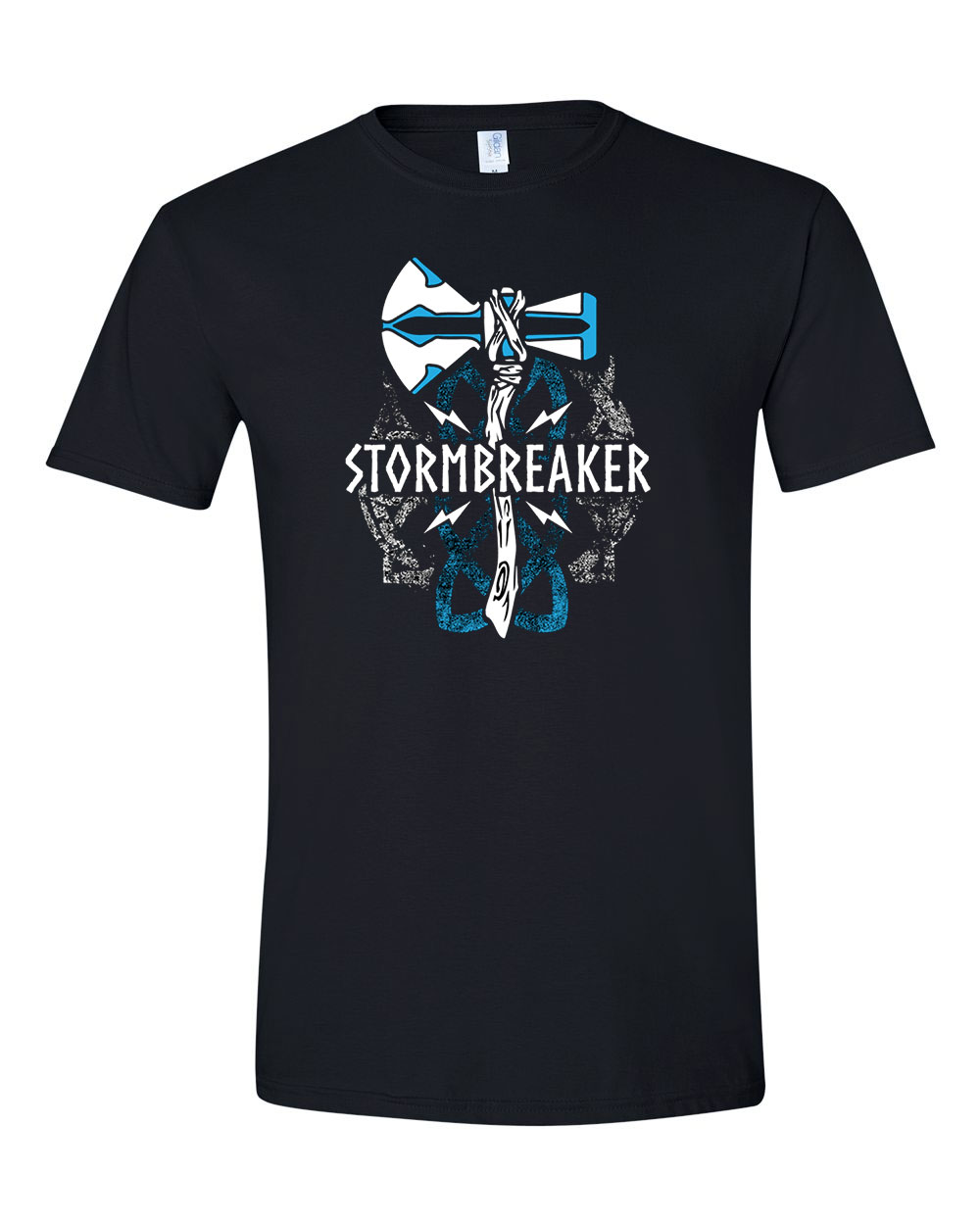 stormbreaker thor mjolnir Fekete Férfi Póló