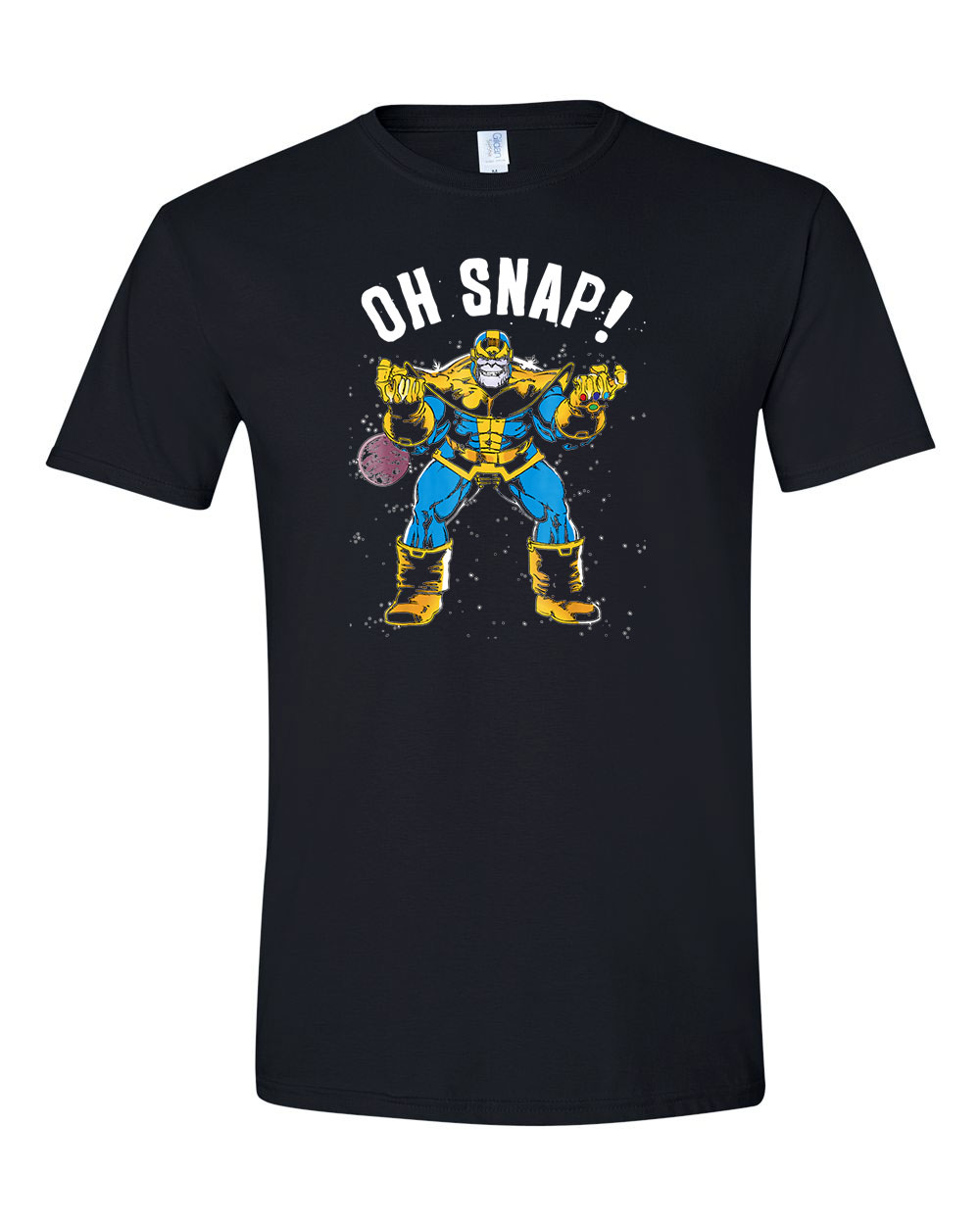 thanos avengers Fekete Férfi Póló