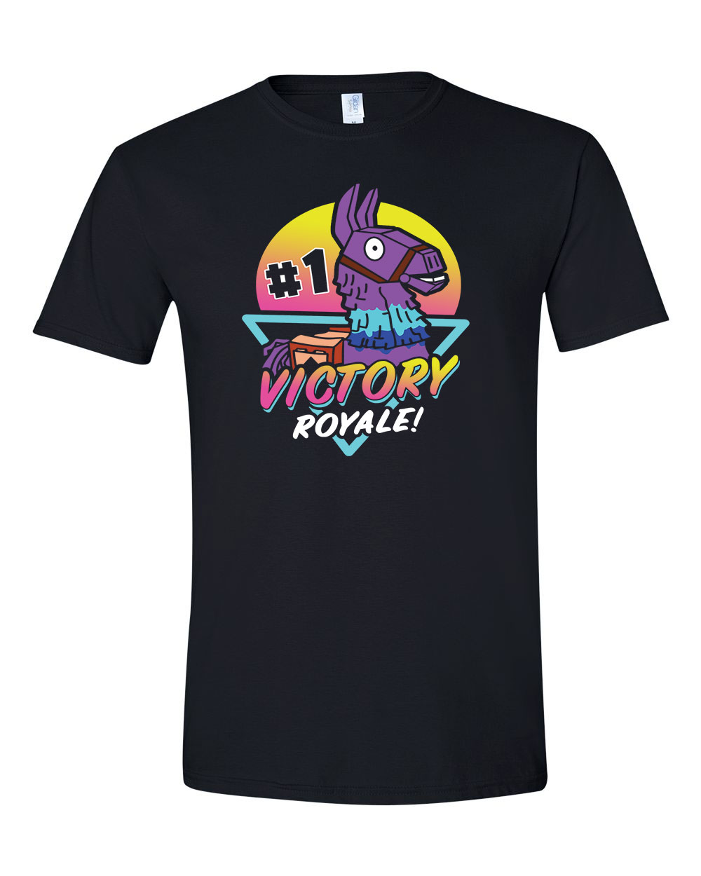 fortnite loot láma Fekete Férfi Póló
