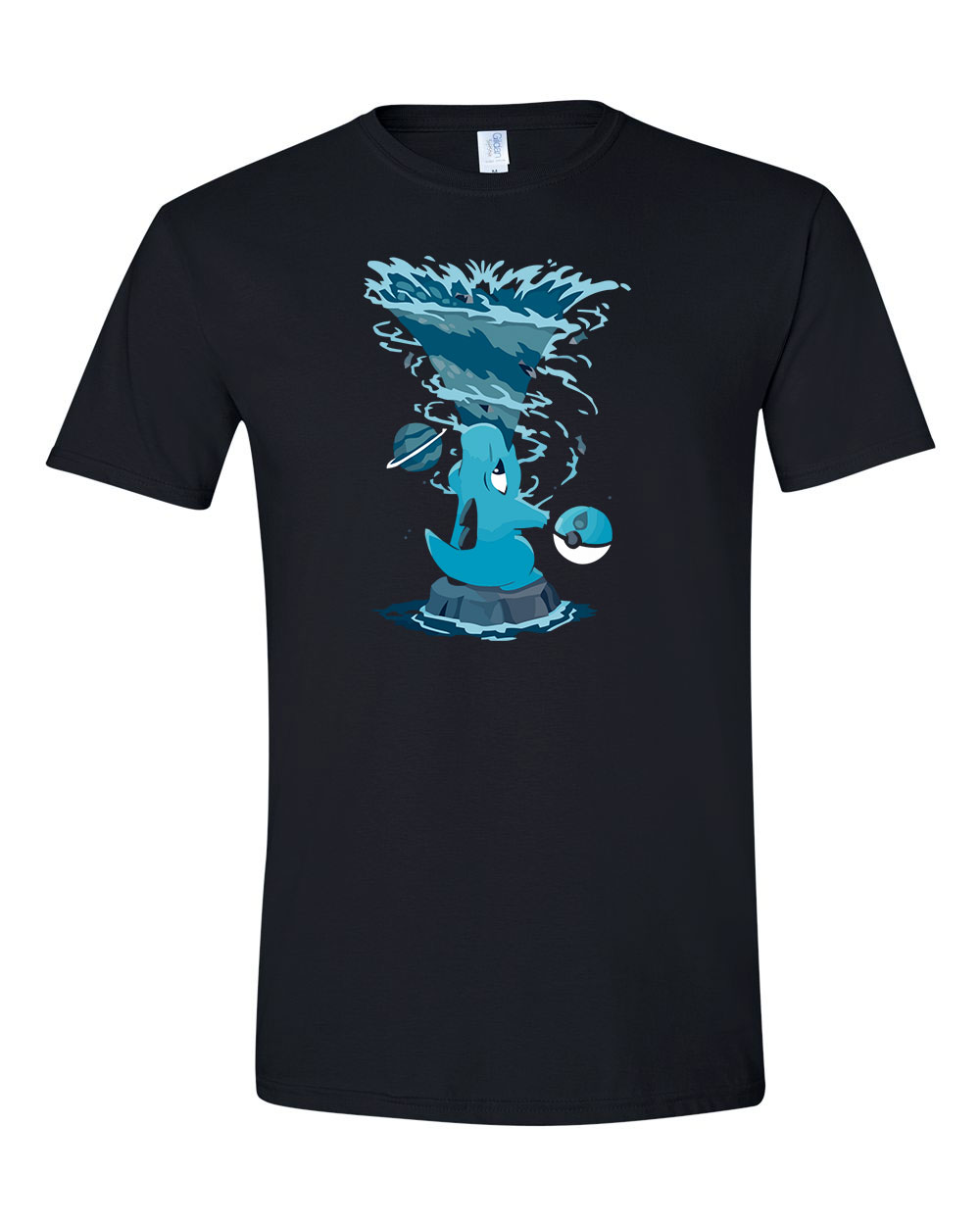 totodile pokemon Fekete Férfi Póló