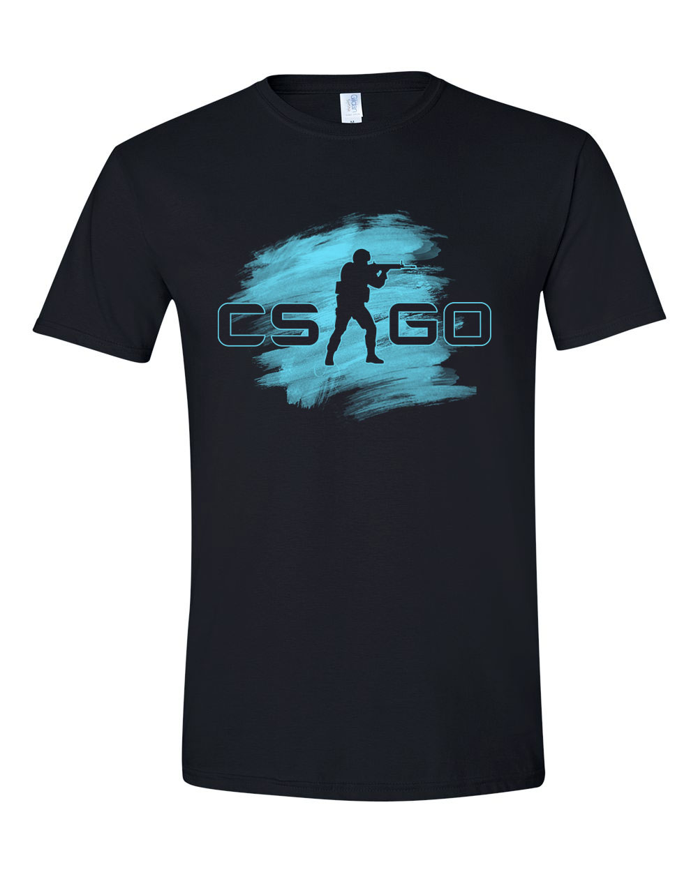 counter strike cs go Fekete Férfi Póló