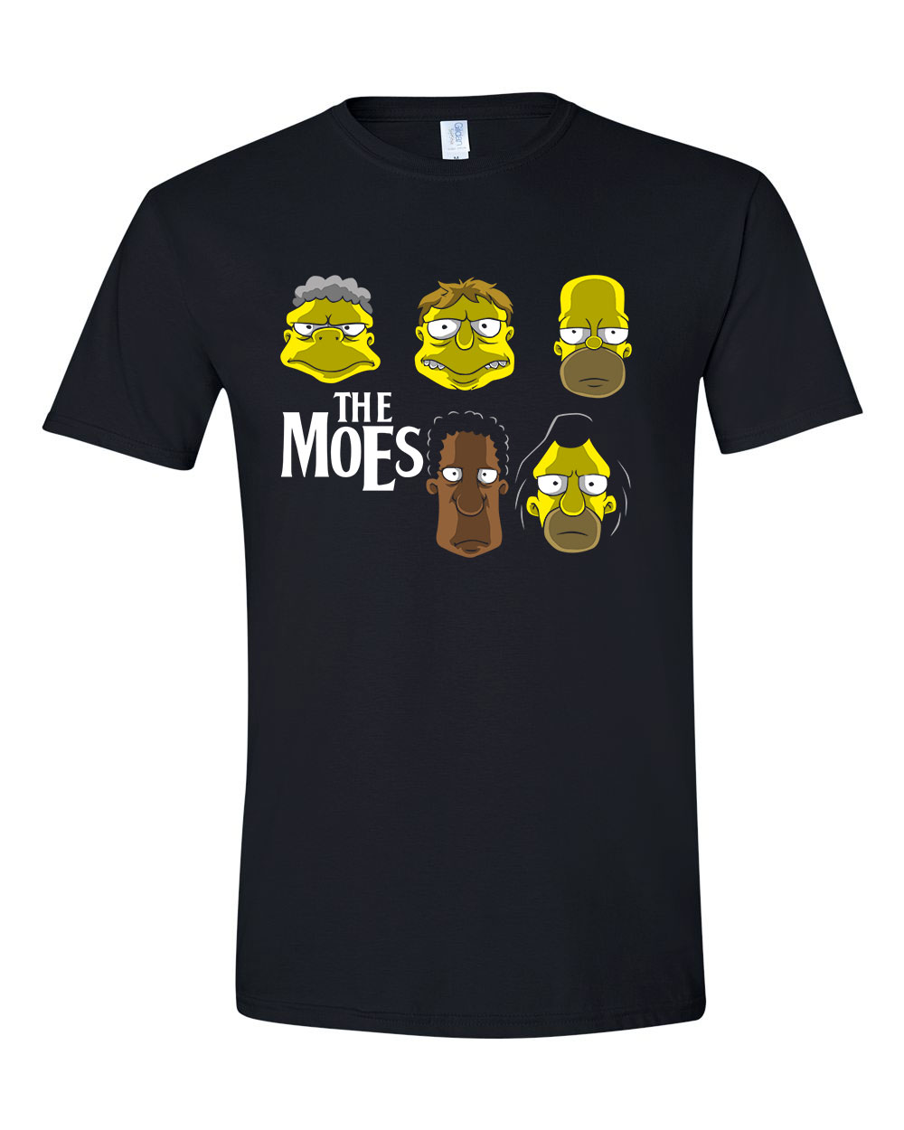 the moes simpson család Fekete Férfi Póló