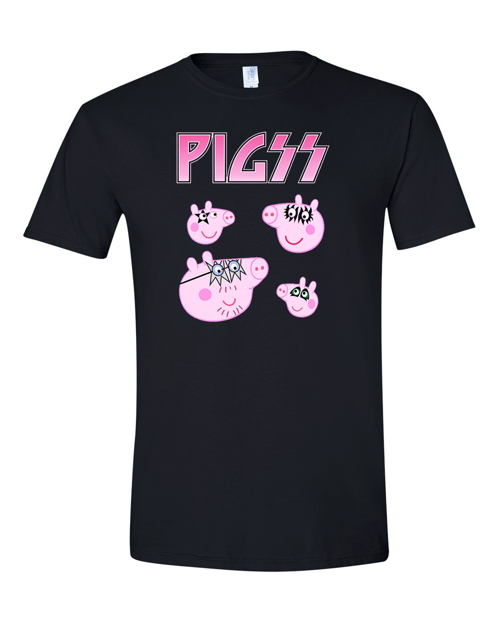 peppa malac peppa pig malacok Fekete Férfi Póló