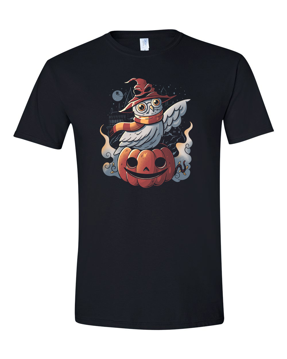 halloween hedvig bagoly Fekete Férfi Póló