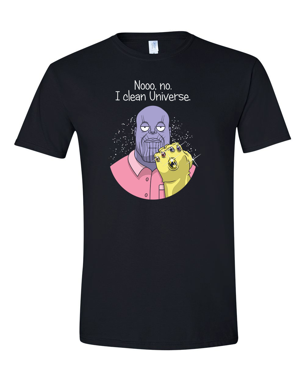 consuela thanos family guy Fekete Férfi Póló