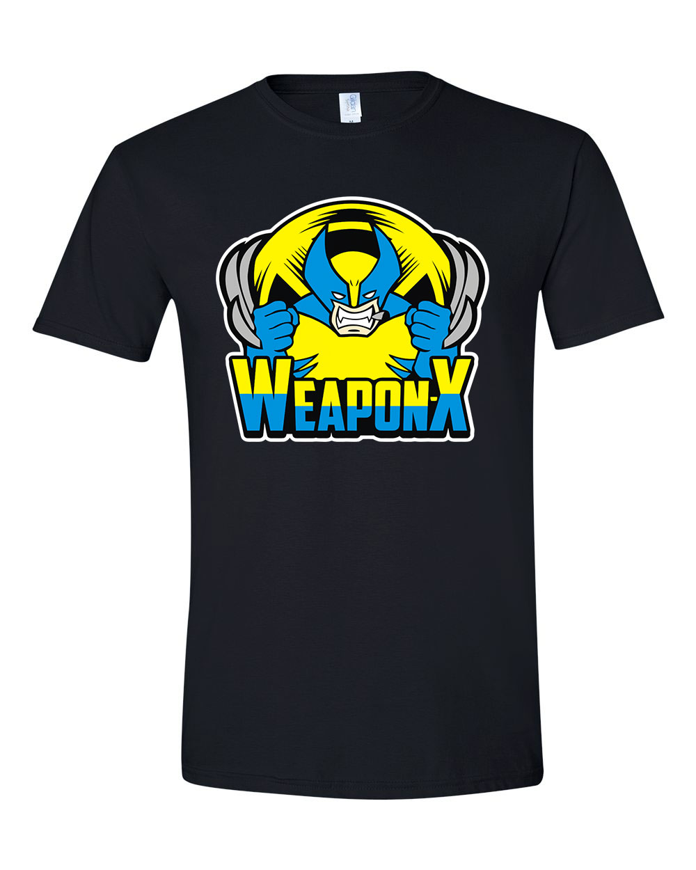 farkas wolverine rozsomák Fekete Férfi Póló
