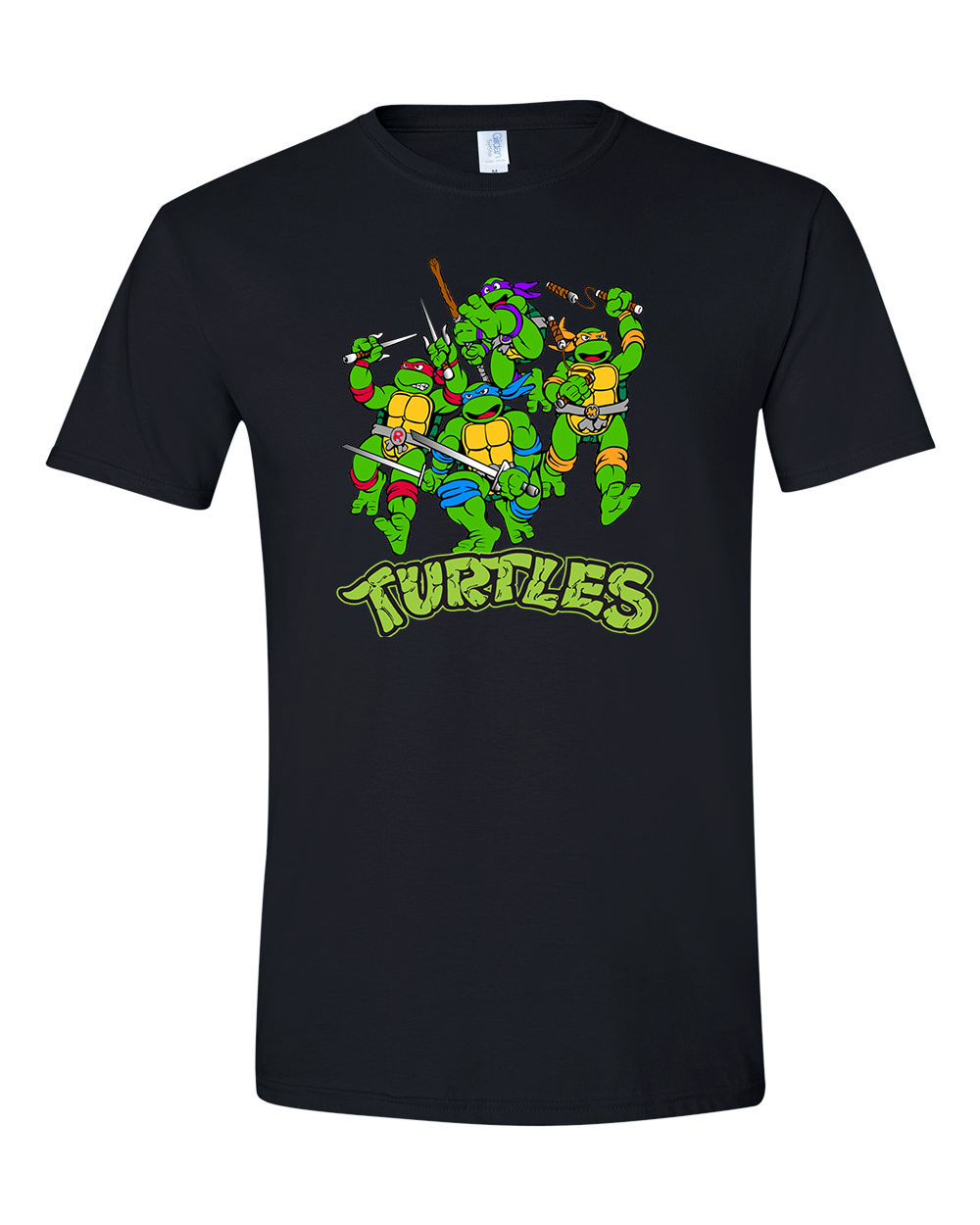 tini ninja teknőcök tmnt Fekete Férfi Póló