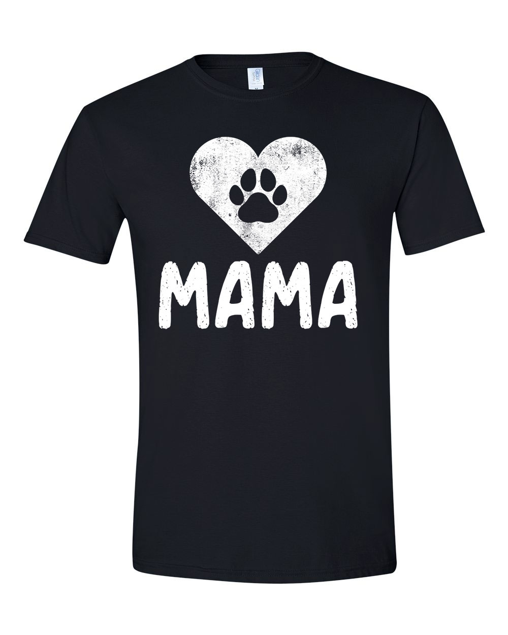 Dog Mama kutya kutyás Fekete Férfi Póló