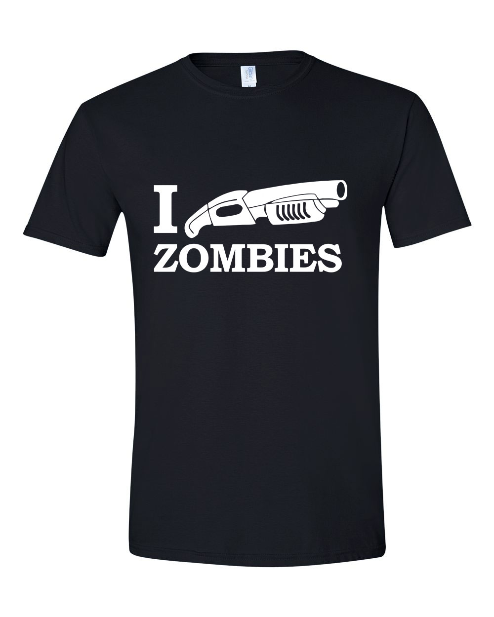 zombis zombi Fekete Férfi Póló