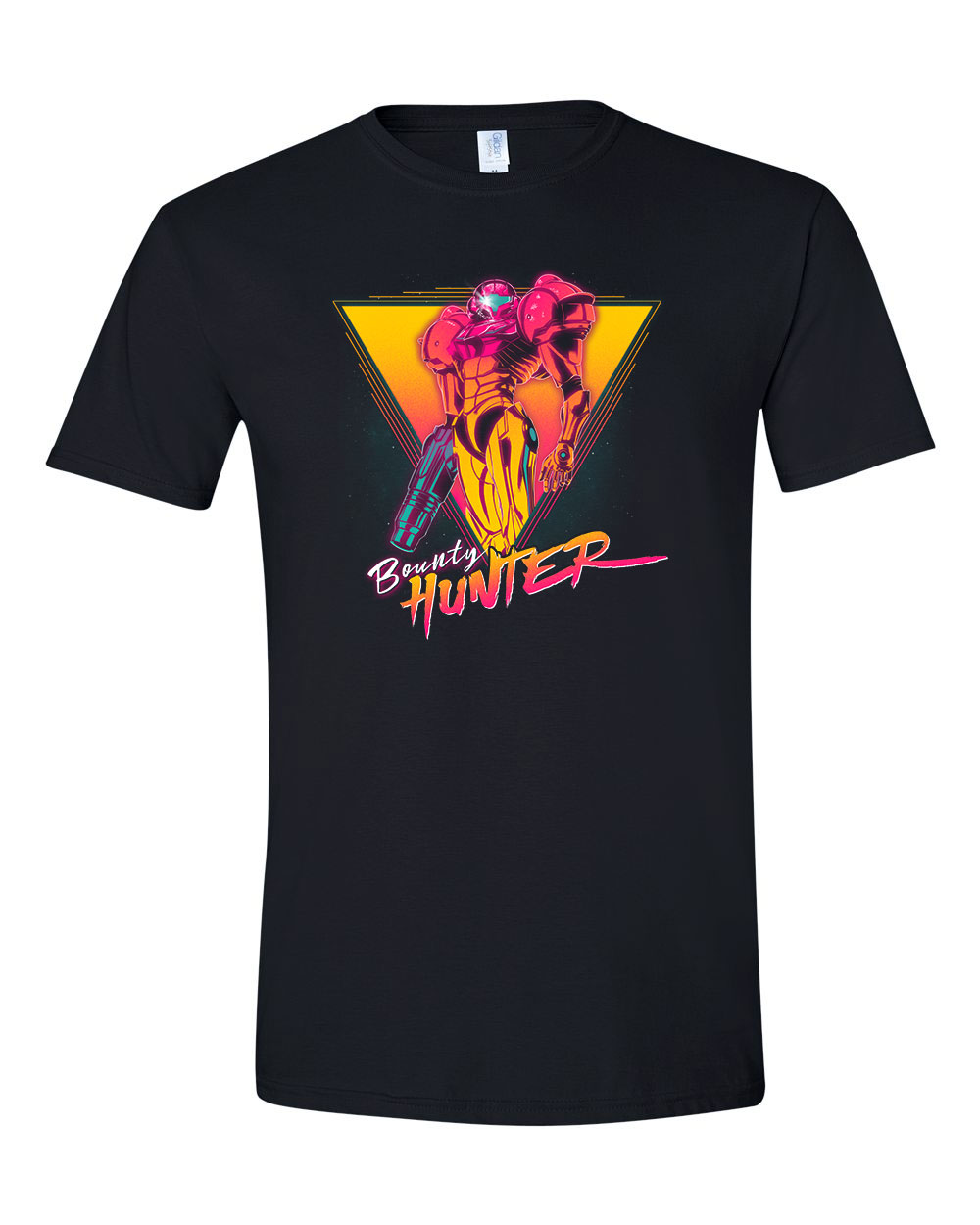 metroid Fekete Férfi Póló