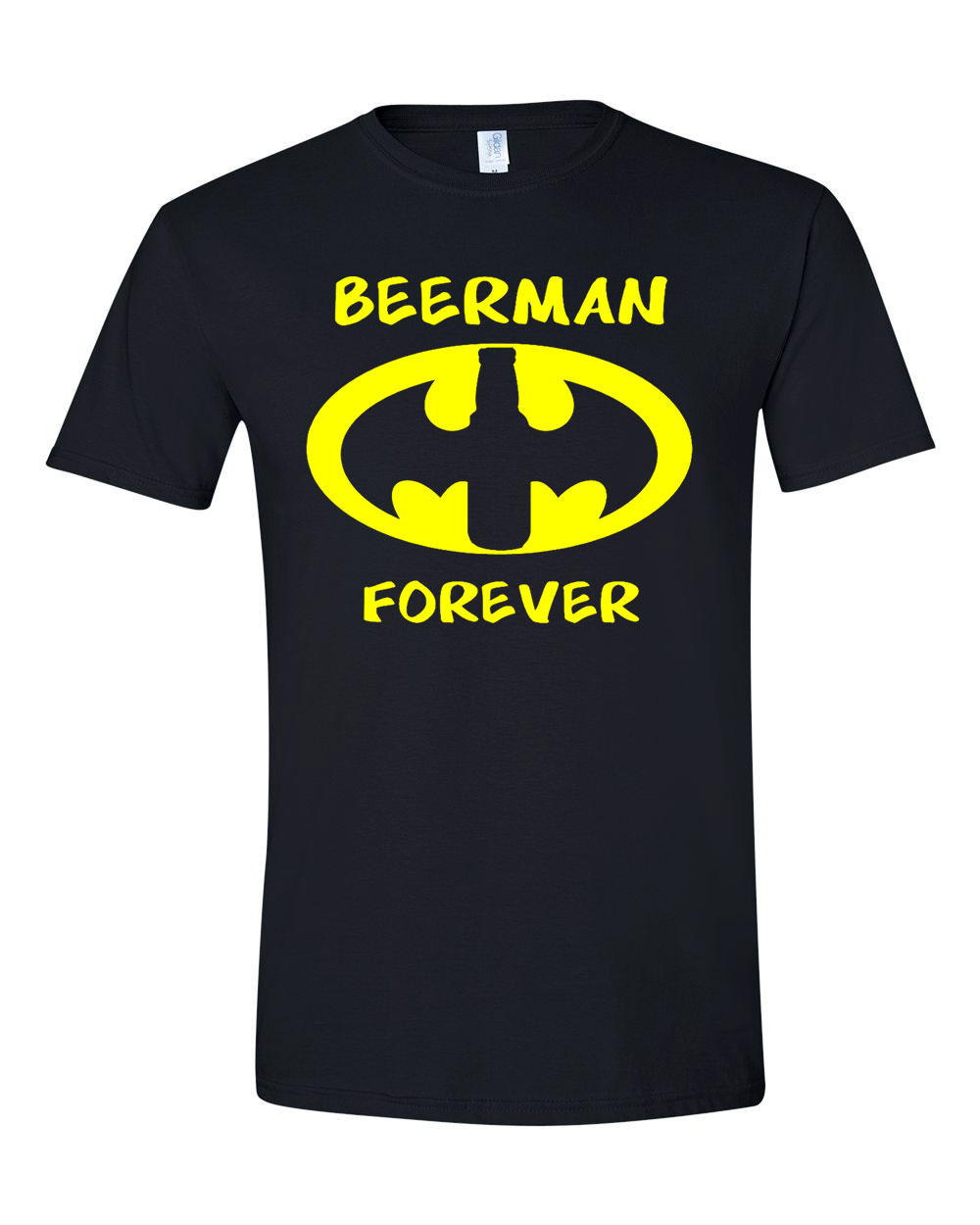 beerman sör alkohol humor Fekete Férfi Póló