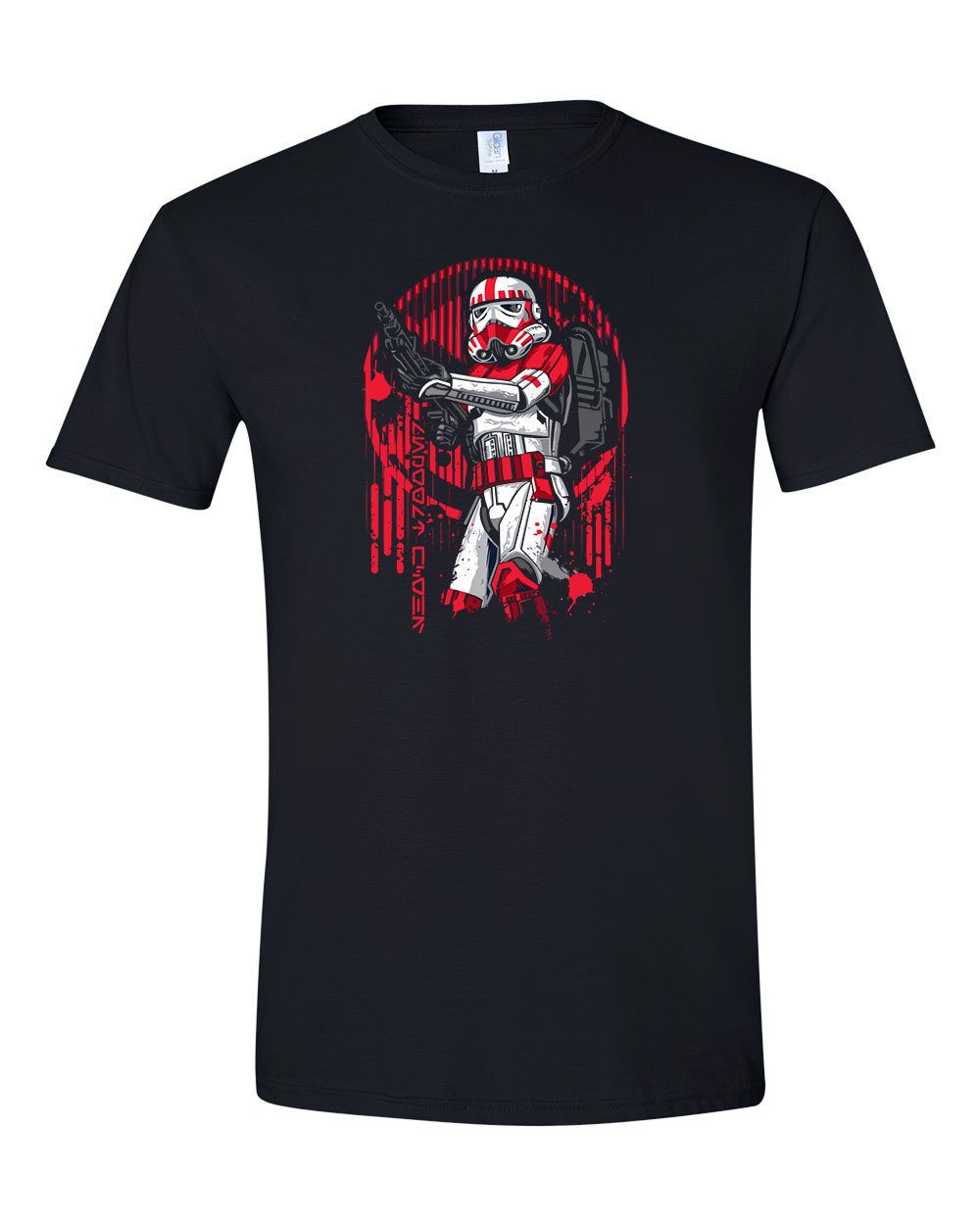 clone trooper star wars Fekete Férfi Póló